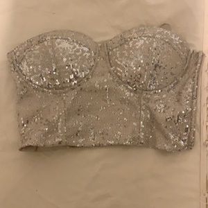 Forever 21 s sequin crop